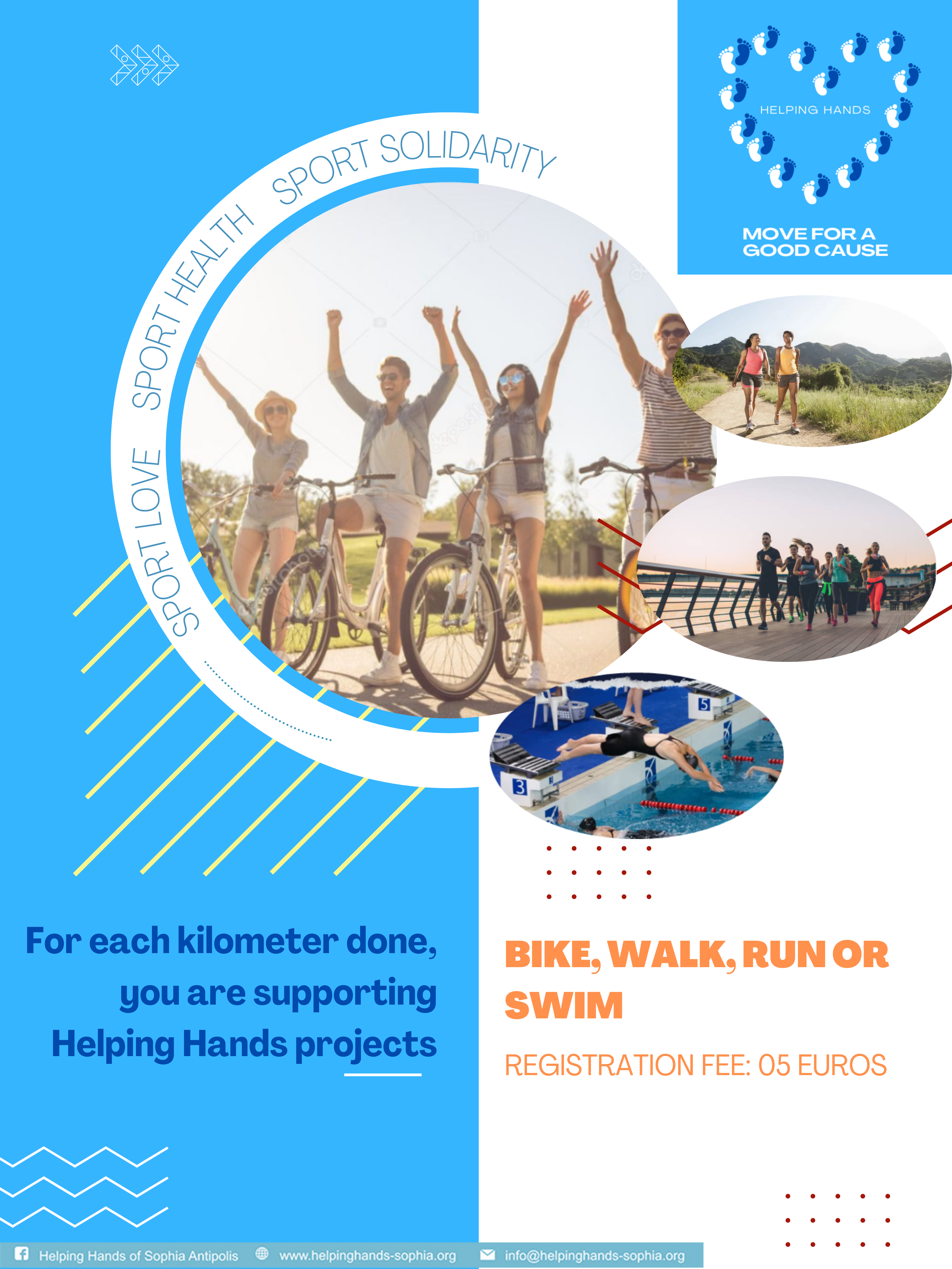 Move for a good cause poster